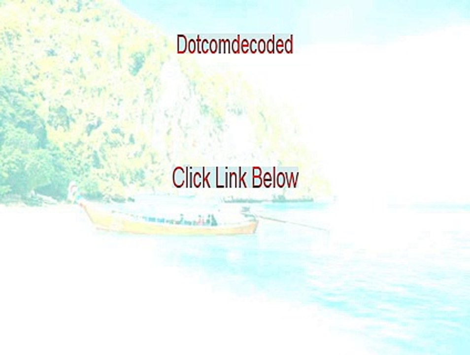 Dotcomdecoded.com Download Free (Download Now)