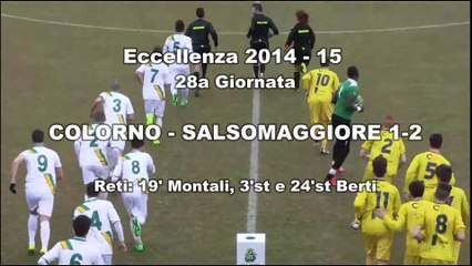 Eccellenza: Colorno - Salsomaggiore 1-2, highlights e interviste