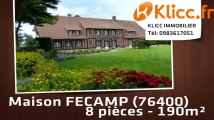 A vendre - FECAMP (76400) - 8 pièces - 190m²