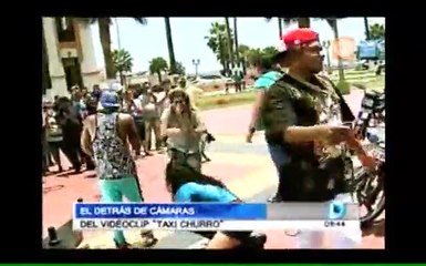Al fondo hay sitio: Así se grabó el videoclip de &#039;Taxi churro&#039;