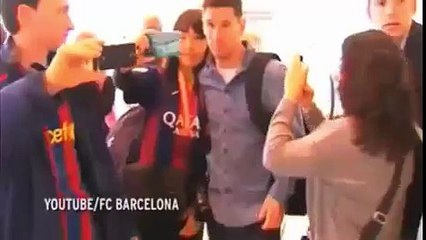 Lionel Messi hates selfies