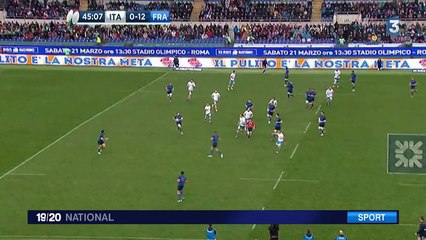 Tournoi des VI Nations : la France écrase l'Italie