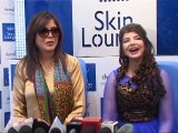 Zeenat Aman launches Skin Lounge