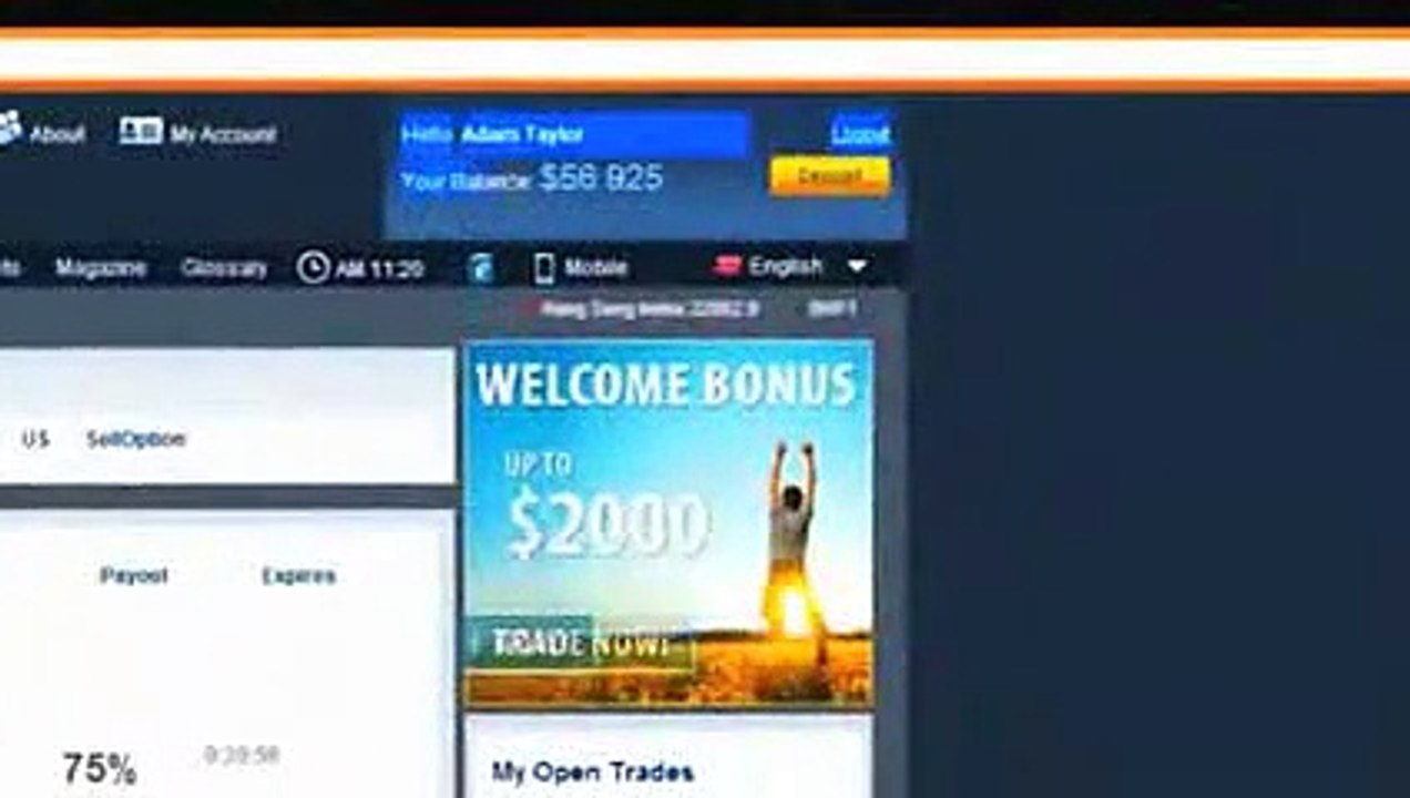 Watch Traderush And Binary Options Trading Signals Winning Binary Options Trading Strategy - Trading