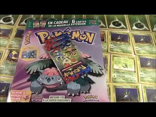Ouverture de deux Boosters échantillons Pokemon XY français (the first one?)