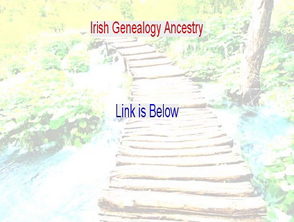 Irish Genealogy Ancestry PDF Free [irish ancestry family tree]
