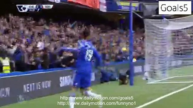 Diego Costa Goal Chelsea 1 - 0 Southampton Premier League 15-3-2015