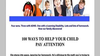 Focus Pocus - 100 Ways To Help Your Child Pay Attention