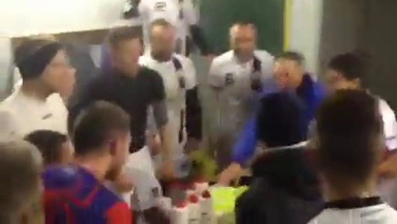 Chant victoire 8ème de finale Coupe Trouche Le Garric 0 - 1 Saint Benoît