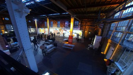 Chappie Twitch graffiti event - Time Lapse - 2015