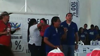 Laureano Acuña y Modesto Aguilera sellaron acuerdos políticos hoy en Soledad -parte II