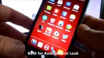 Review BBM on Android and IOS / BlackBerry Messenger on Android