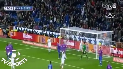 اهداف مباراة ريال مدريد 2-0 ليفانتي 15-3-2015 الاهداف