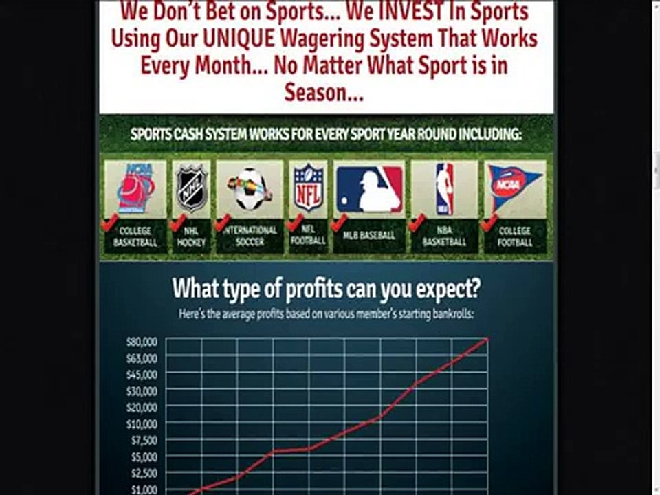 Sports Cash System - Sick Recurring Conversions