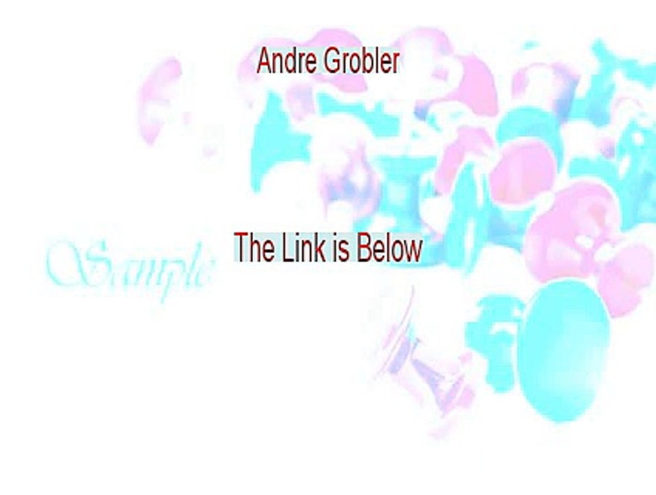 Andre Grobler Review (Legit Review)