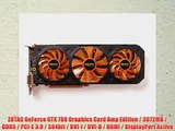 ZOTAC GeForce GTX 780 Graphics Card Amp Edition / 3072MB / DDR5 / PCI-E 3.0 / 384bit / DVI-I