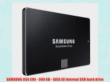 SAMSUNG 850 EVO - 500 GB - SATA III internal SSD hard drive