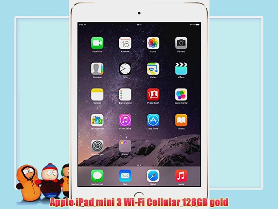 Apple iPad mini 3 Wi-Fi Cellular 128GB gold
