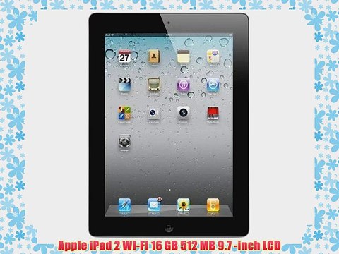 Apple iPad 2 WI-FI 16 GB 512 MB 9.7 -inch LCD