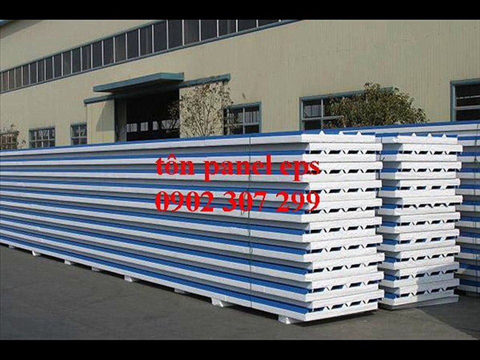 Sản xuất và thi công vách trần Panel EPS, Panel Tôn Xốp cách nhiệt