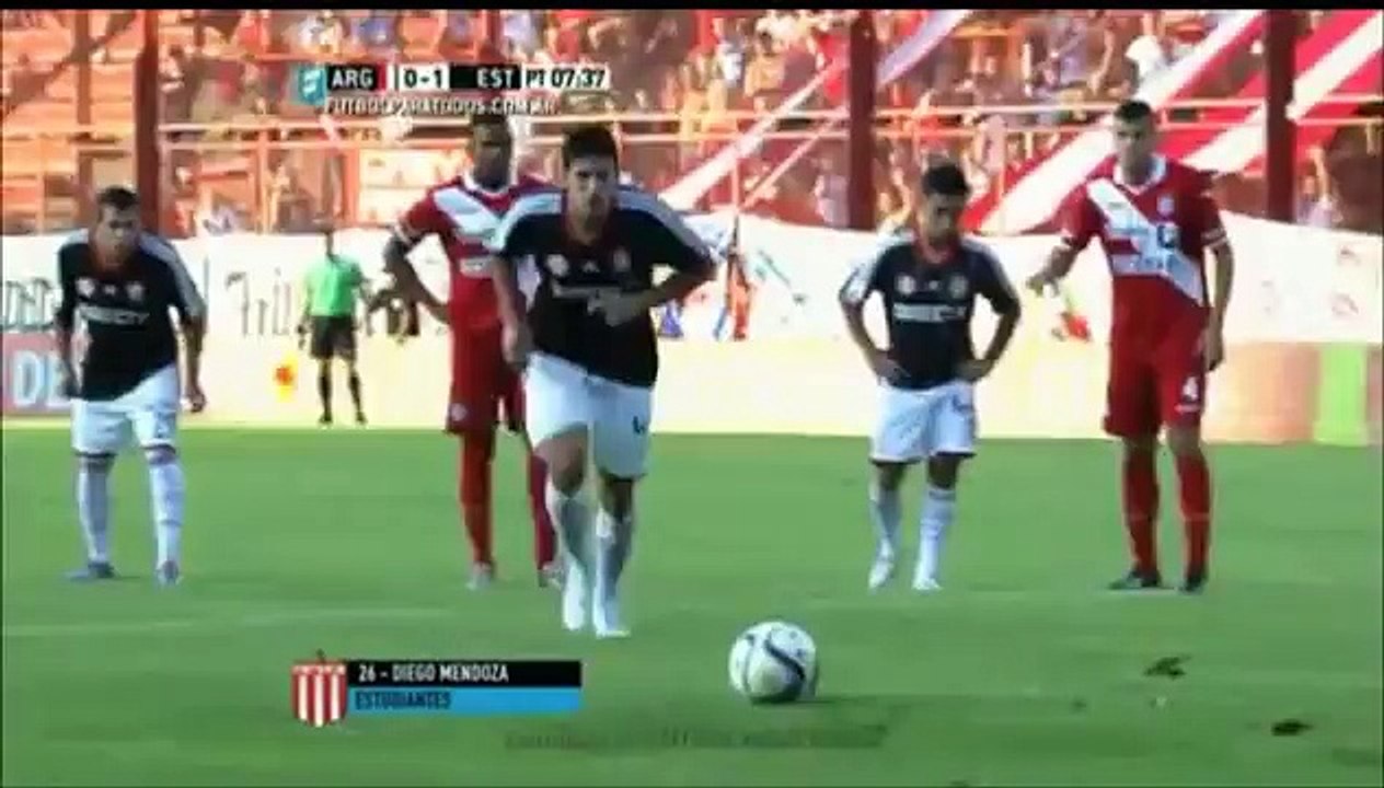 Argentinos Juniors vs Estudiantes de La Plata (2-2) Primera División 2015 - todos los goles resumen‬ - HD