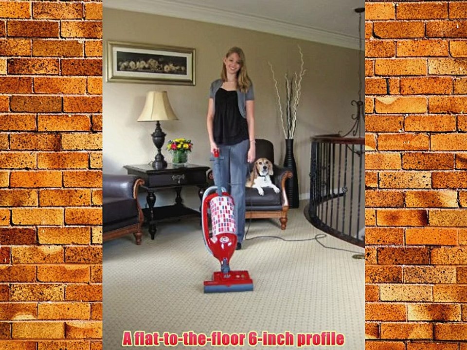 Sebo Vacuums 9809AM Felix Premium Rosso Upright Vacuum with Parquet Red/Gray