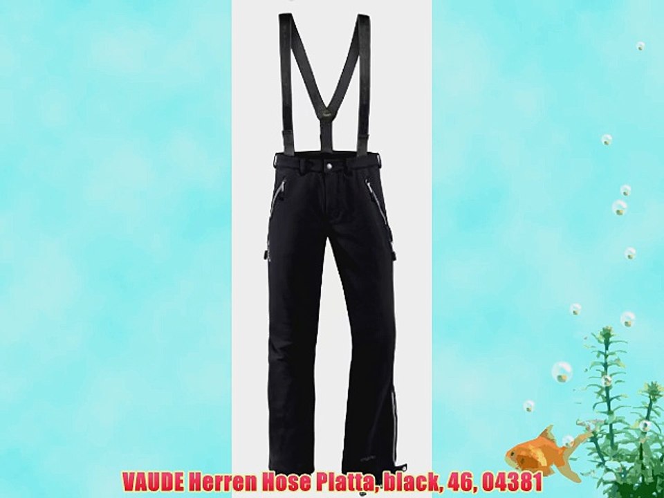 VAUDE Herren Hose Platta black 46 04381