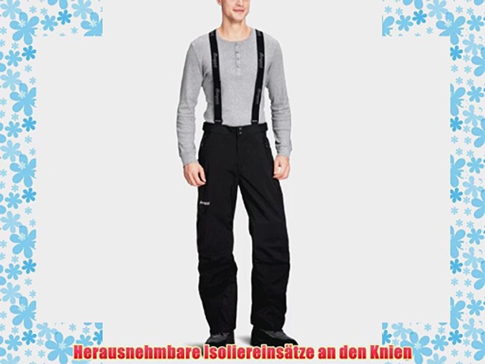 Bergans Herren Skihose Stranda black S 9610
