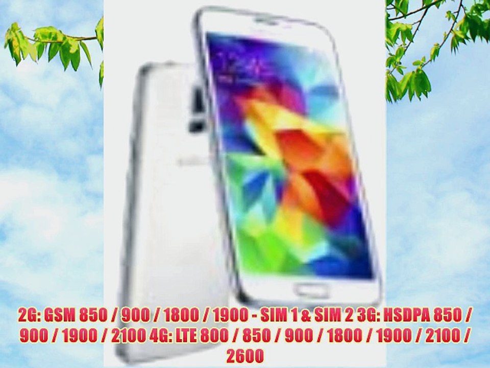 Samsung Korea Galaxy S5 SM-G900FD DUAL SIM 16GB International Version Factory Unlocked Cell