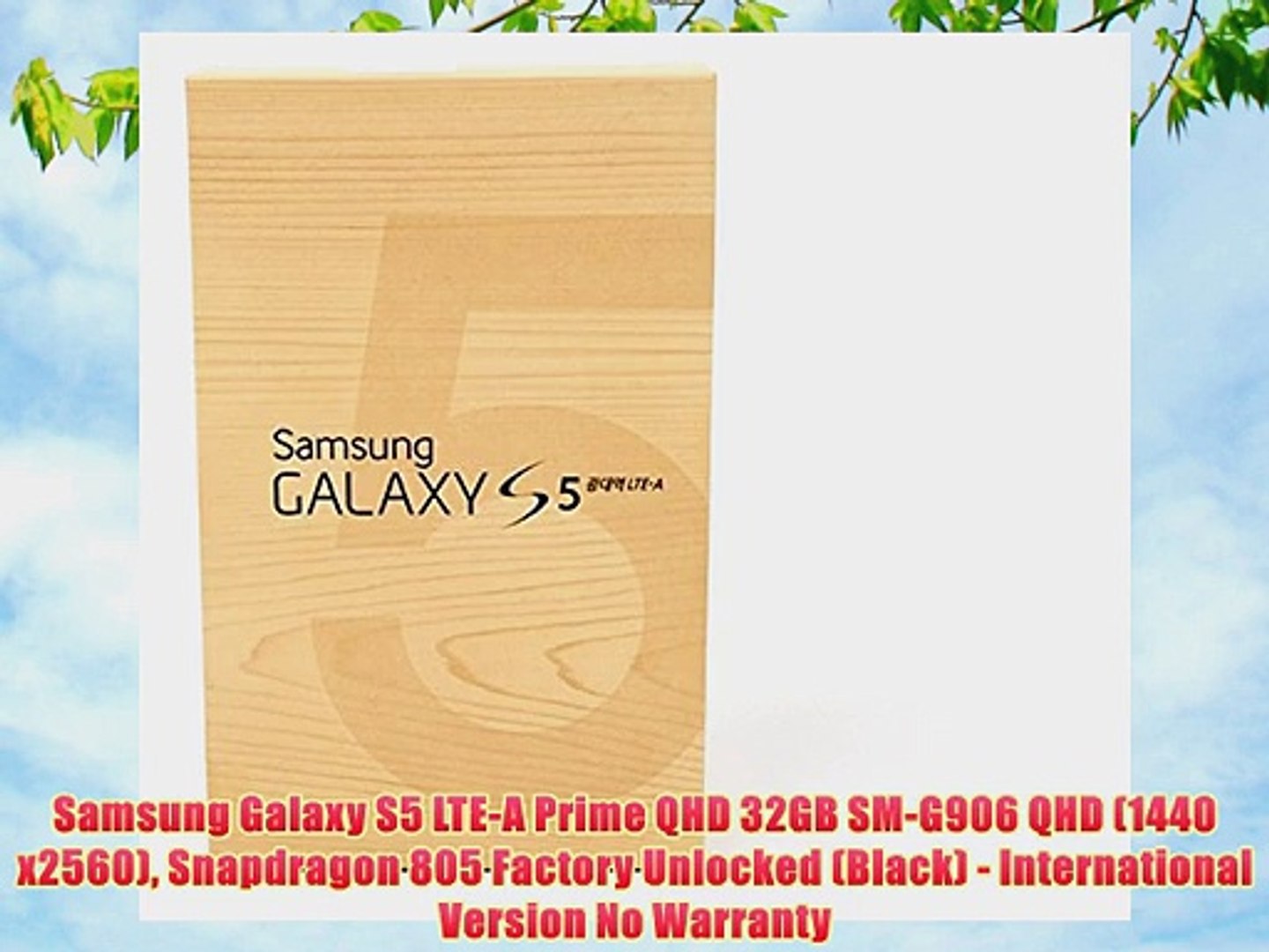 Samsung Galaxy S5 LTE-A Prime QHD 32GB SM-G906 QHD (1440 x2560