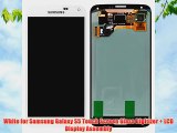 White for Samsung Galaxy S5 Touch Screen Glass Digitizer   LCD Display Assembly