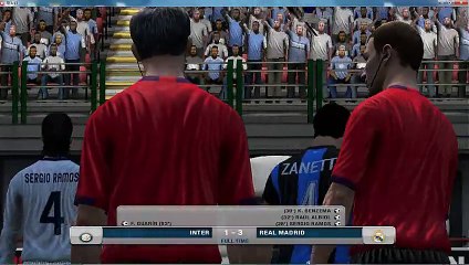 real madrid vs intermilan goals