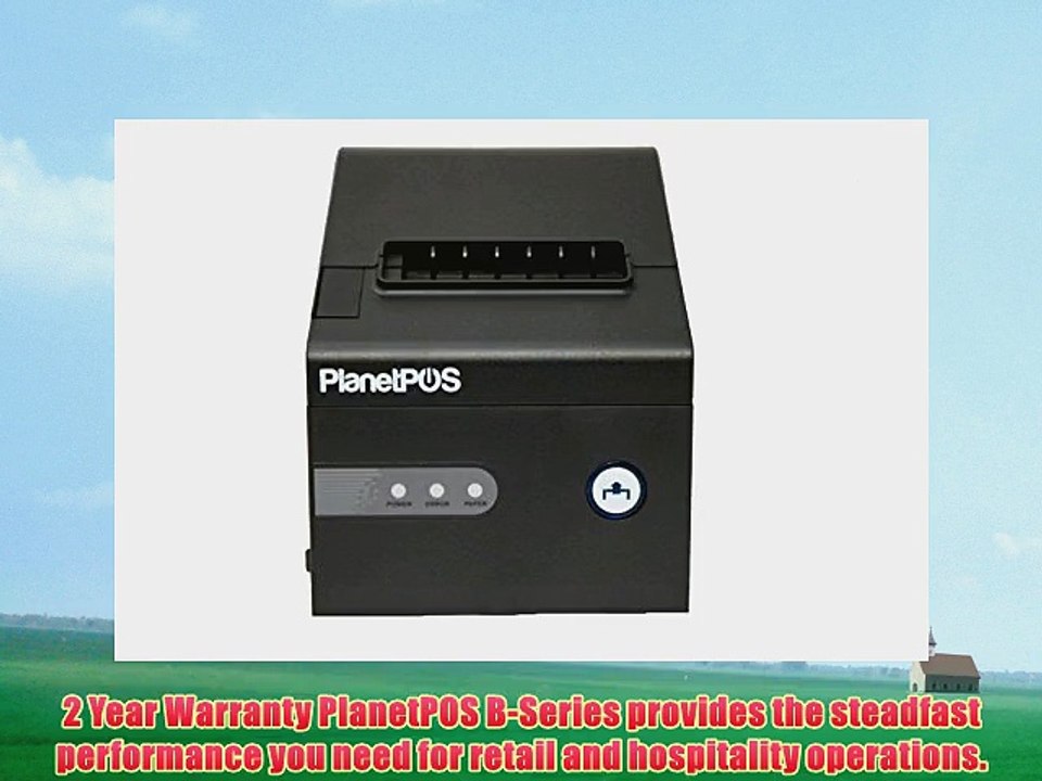 PlanetPOS B-Series Thermal Receipt Printer - USB Interface Printer