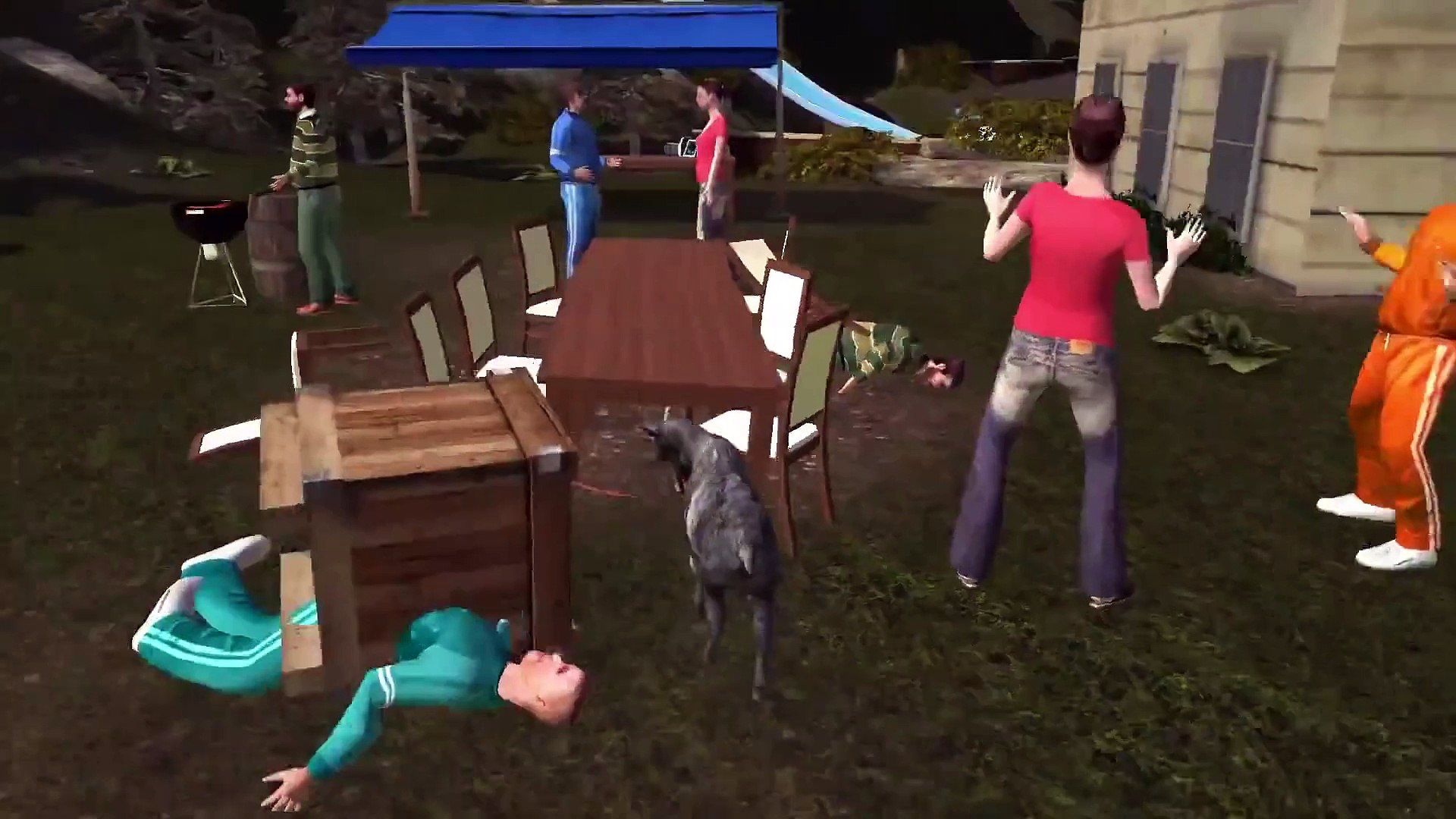 Goat Simulator Mobile Trailer