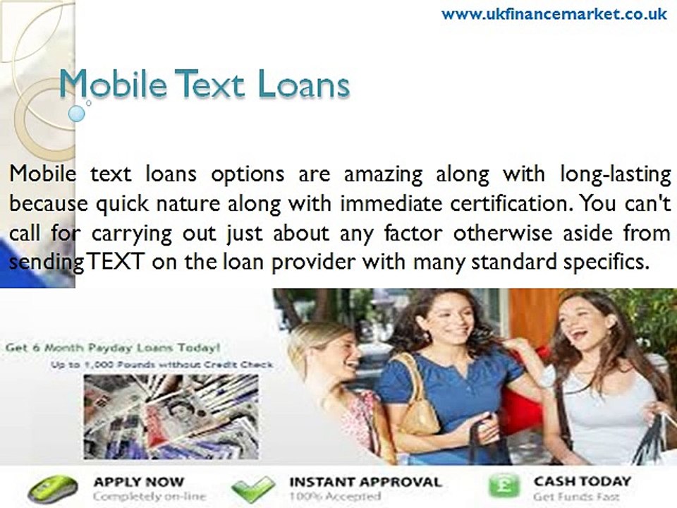 Mobile Text Loans