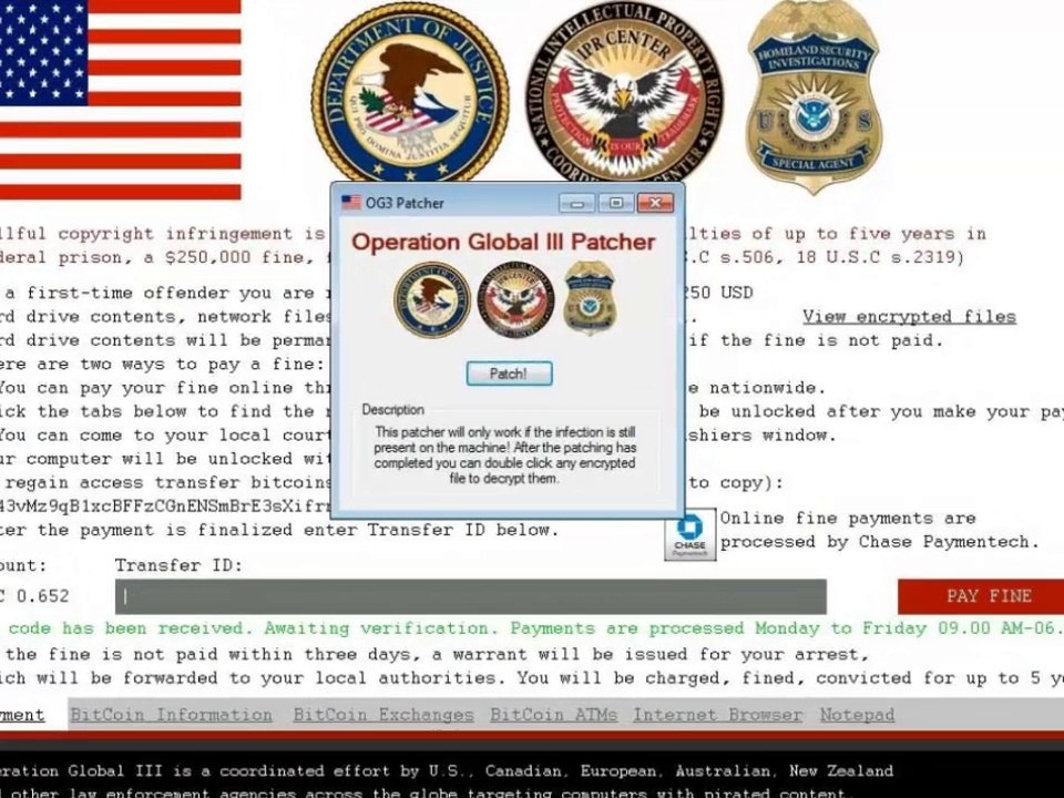 How to Remove Operation Global III Patcher Scam Virus