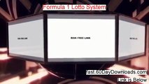 Formula 1 Lotto System Win Predictor - Formula 1 Lotto System Download