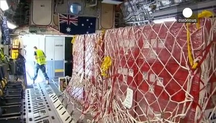 نخستین کمک های بشردوستانه به خسارت دیدگان طوفان در وانواتو رسید