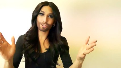 Conchita Wurst is saying Thank you to the  unstoppables, 15.03.2015