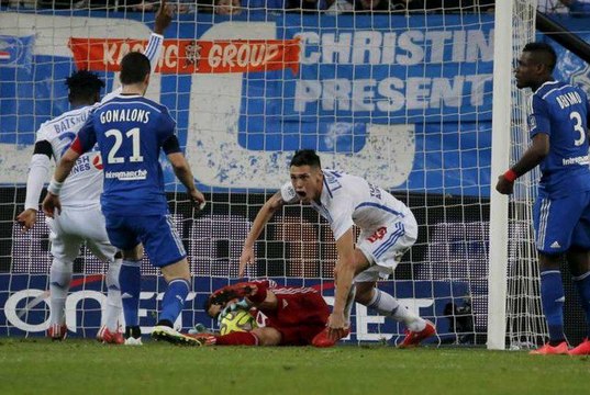 Le but litigieux refusé à Lucas Ocampos (OM-OL)
