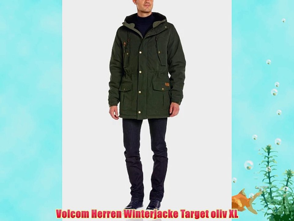 Volcom Herren Winterjacke Target oliv XL