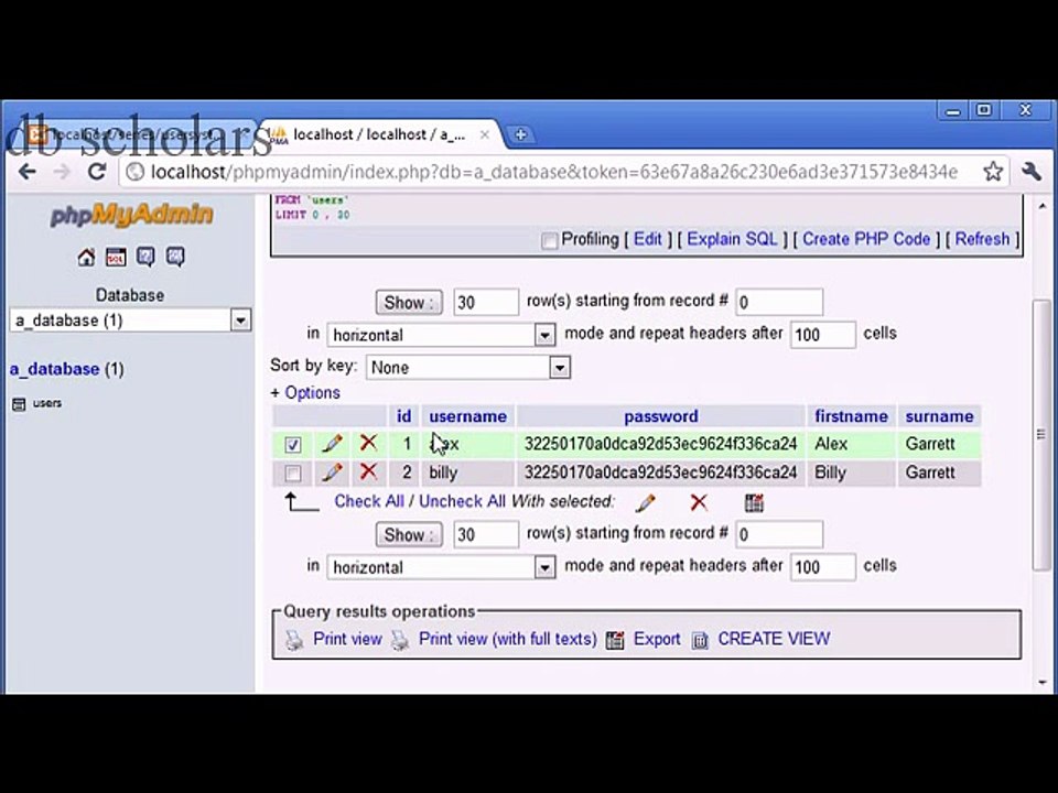 PHP Lecture (141) Getting User Data Part 1