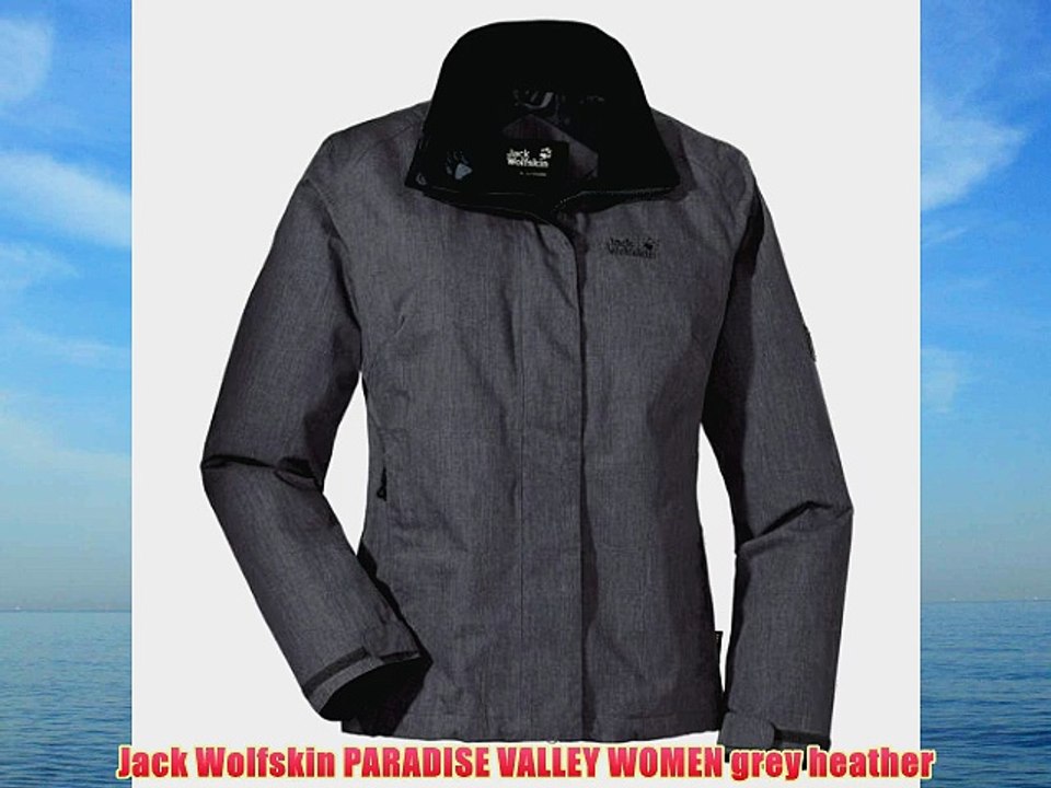 Jack Wolfskin PARADISE VALLEY WOMEN grey heather