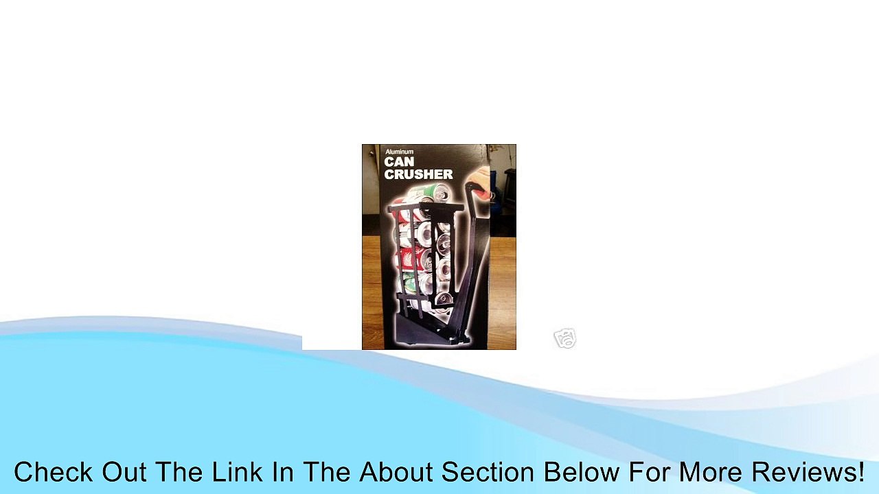 TWO Fastest Can Crushers 10 Cans in 10 Seconds! Review