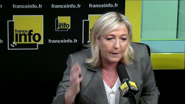 L'interview politique Marine Le Pen - Le Forum France Bleu / France Info