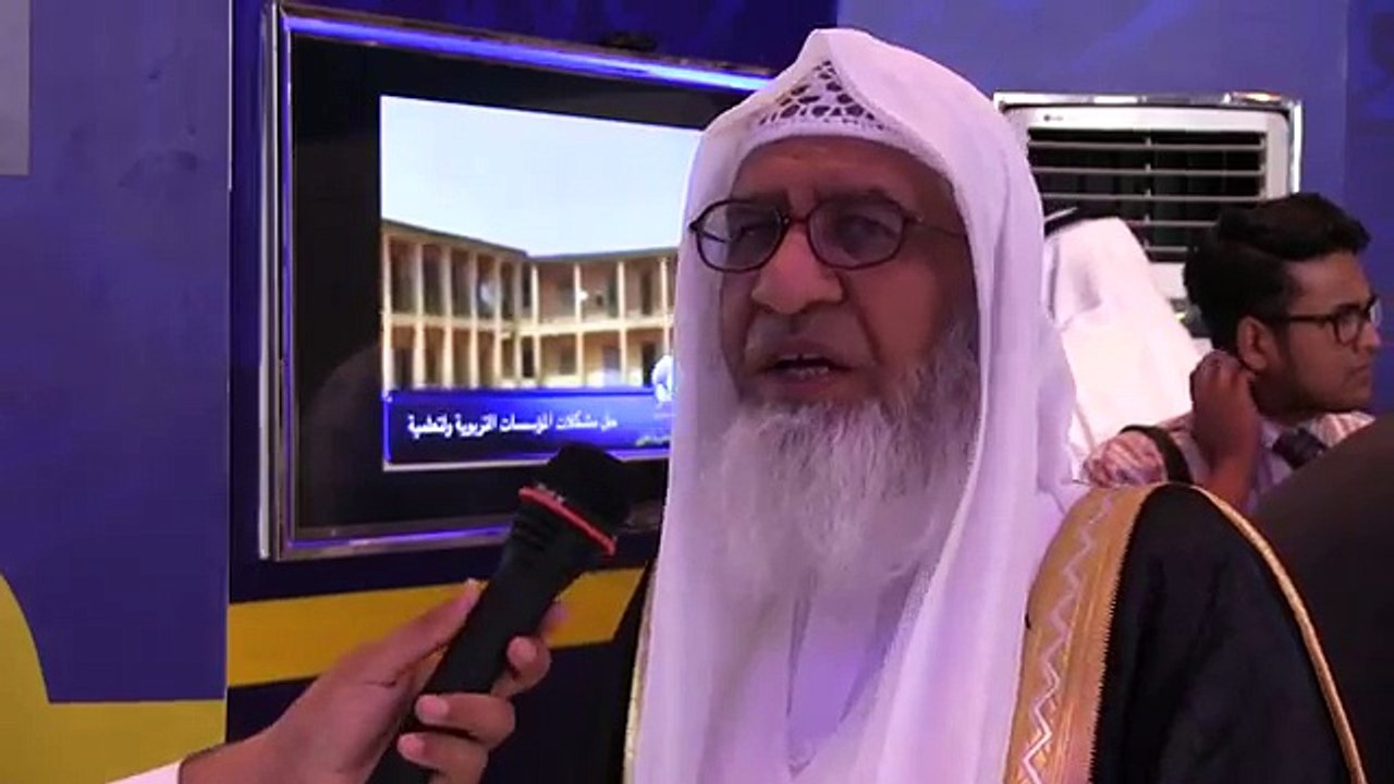 لقاء مع  الشيخ- أبوالشمع بن عبدالمجيد الأركاني على هامش مؤتمر -الإسلام ومكافحة الإرهاب-