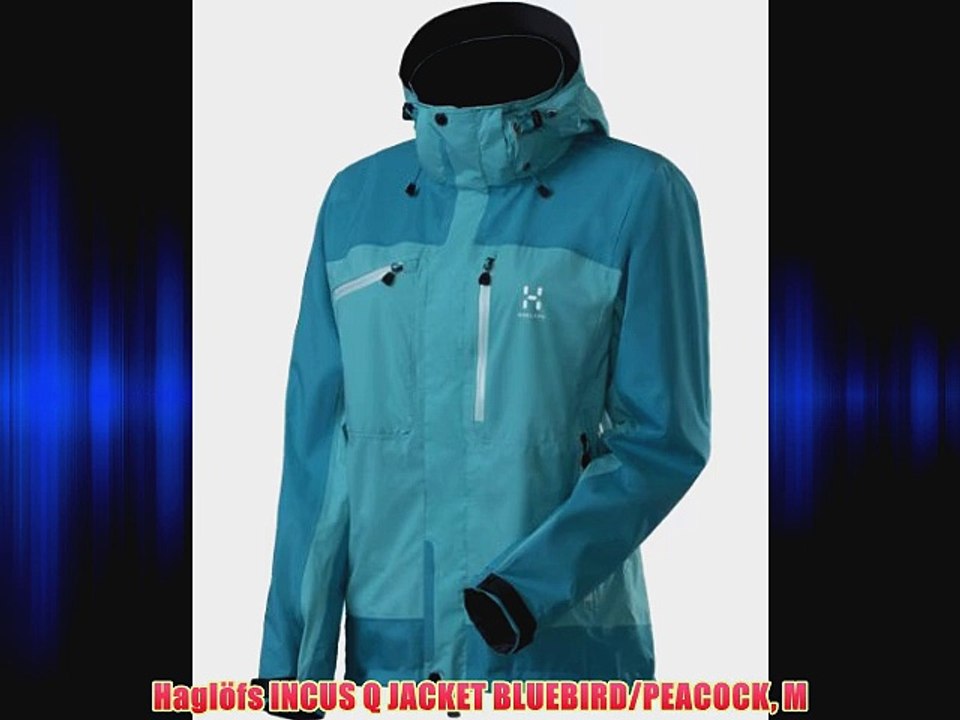 Hagl?fs INCUS Q JACKET BLUEBIRD/PEACOCK M
