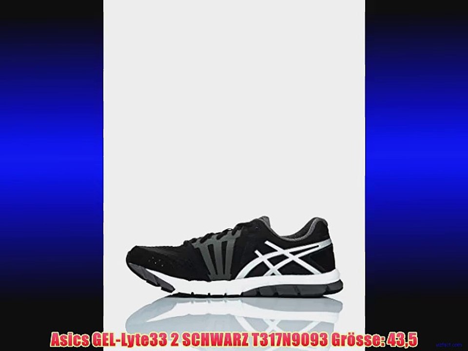 Asics GEL-Lyte33 2 SCHWARZ T317N9093 Gr?sse: 435