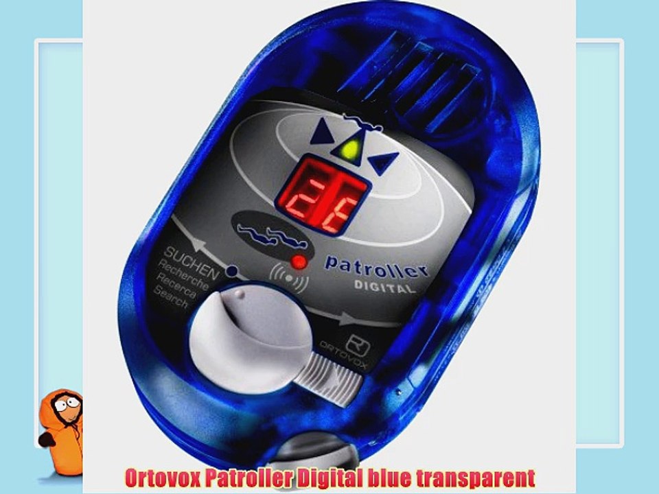 Ortovox Patroller Digital blue transparent