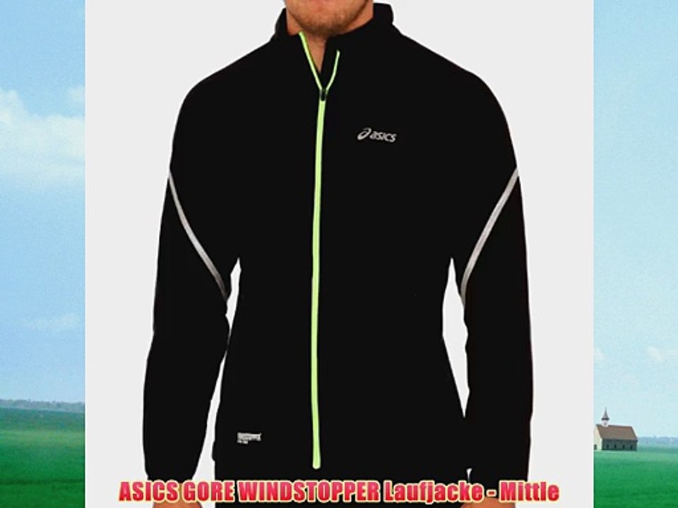 ASICS GORE WINDSTOPPER Laufjacke - Mittle
